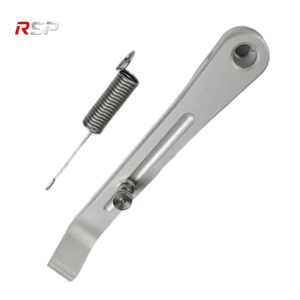 Béquille latérale courte universelle en alliage d'aluminium RSP pour <span class=keywords><strong>moto</strong></span> – Support de stationnement, pièce de rechange et amélioration modifiée - Product Image 6