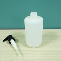 Vente en gros de flacons pulvérisateurs en plastique HDPE de 300 ml pour savon liquide, shampoing, gel douche et emballages cosmétiques pour soins de la peau