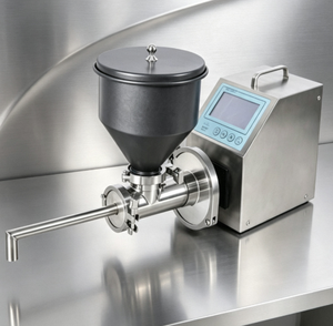 Máquina Dispensadora de Polvo Automática PMP600 de 30L, Alimentador de Polvo Higiénico con Tornillo para Líneas de Fabricación de Cosméticos, Alimentos y Productos Químicos - Product Image 1