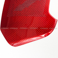 Couverture de haut-parleur arrière central en fibre de carbone pour Corvette C8 Z51 Z06, décoration intérieure de voiture