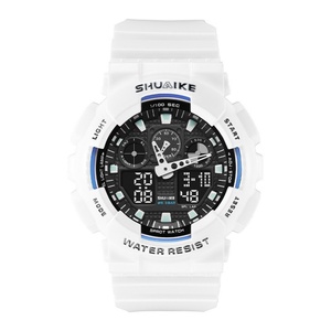 Montre de sport numérique multifonctionnelle personnalisable, étanche, à lumière froide, pour homme - Product Image 1