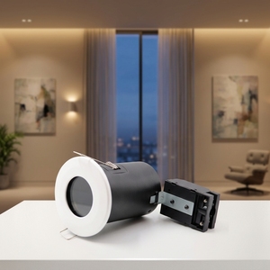 Lámpara LED Empotrable <span class=keywords><strong>GU10</strong></span> Resistente al Fuego e Impermeable IP65, 50W Máx., 5 Años de Garantía, Interruptor Táctil de Encendido/Apagado, Moderna Lámpara de Techo para el Hogar - Product Image 1