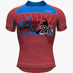 Factory Made Rib Logo Gedrucktes Design Rugby Uniform Training Wear Uniform Sportswear Erwachsene für Männer Shirts & Tops 10 Sets