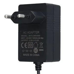 Noir blanc leader électronique 12 volts dc adaptateur secteur 12 v 2a alimentation
