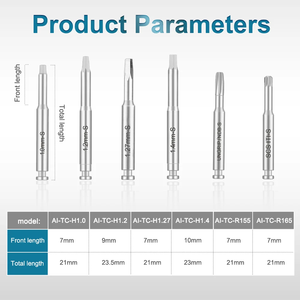 AI-TC Tandheelkundige Implantaat Momentsleutelset 10 Maten Lange/Korte Schroevendraaiers voor Nobel/<span class=keywords><strong>Straumann</strong></span> Implantaatsystemen - Product Image 2