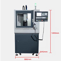 Machine de fraisage CNC miniature à 4 axes XH7115B pour le fraisage des métaux, directement de l'usine