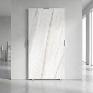Limod Italian Marble Sintered Stone Porcelain Slabs 1600x3200mm Anti-Slip Silk White High Gloss Finish for Wall & Floor - Product Image 1