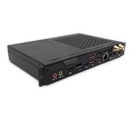 Intel 12th-Mini PC OPS integrada, DDR5, 8G, M.2, SSD, 512GB, Windows 11Pro, puerto de 80 Pines, módulo de ordenador OPS para Panel PC