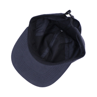 Qianzun topi bisbol 6 Panel tahan air pinggiran datar pabrikan topi Snapback nilon profil rendah tidak terstruktur