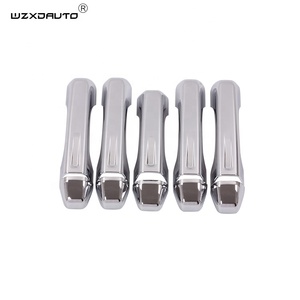 ฝาครอบมือจับประตูรถยนต์โครเมียม WZXD สติ๊กเกอร์ตกแต่งมือจับสำหรับปี 2018 2019 - Product Image 2