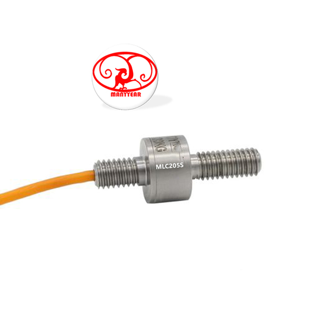 MLC205SS Robot Round Miniature Compression and Tension Force Load Cell Sensor 0.1% Accuracy 200kg