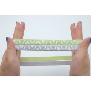 New Customized Nylon Rubber Recycled Polyester Headlamp Band with Bungee Tape for Sport Headband - Product Image 6