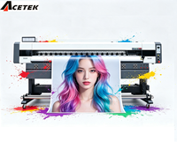 Impresora Plotter Acetek Nueva de 3.2m para Vinilo, Impresión Digital de Pancartas Flexibles, Precio de Máquina de Impresión de Gran Formato Xp600 I3200 con Tinta Eco Solvente