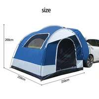 Tente de protection pliable pour voiture, double couche, toutes saisons, conception une chambre, ouverture automatique rapide, personnalisable OEM ODM