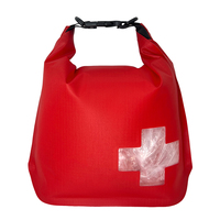 Sac étanche de premiers secours en PVC résistant à l'abrasion, sac de secours médical d'urgence pour activités de plein air, navigation de plaisance, camping, kayak