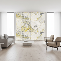Panneaux muraux intérieurs UV économiques, imperméables, en plastique, pour salle de bain, revêtement mural décoratif de luxe, réfléchissant