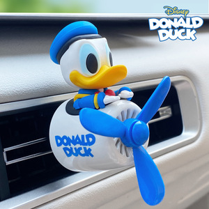 Ambientador para Auto con Diseño de Avión Pequeño del Pato <span class=keywords><strong>Donald</strong></span>, Material ABS, Elimina Olores y Decoración para la Rejilla de Ventilación - Product Image 1