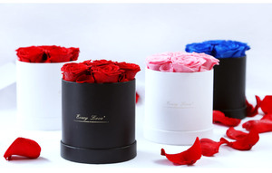 Roses éternelles romantiques en chine, 1 pièce, plante préservée, pour la saint-valentin, pour un cadeau parfait - Product Image 6