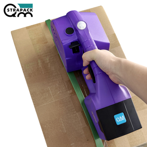 QMSTRAPACK, herramienta automática de mano para bandas de batería de un botón, máquinas flejadoras eléctricas para cinturón de PP/<span class=keywords><strong>Pet</strong></span> - Product Image 5