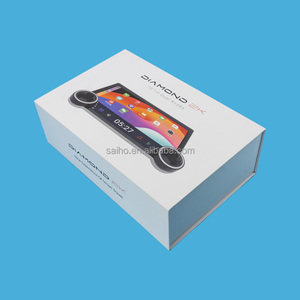 Lecteur multimédia embarqué avec écran tactile GPS compatible <span class=keywords><strong>Android</strong></span> <span class=keywords><strong>Auto</strong></span>, CarPlay intégré, WiFi, écran OLED 2K, design diamant - Product Image 3