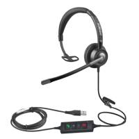 Micro-Casque Beien Modèle BH29, Haute Clarté Vocale, Filaire, Binaural ou Mono, avec Microphone, Casque pour Centre d'Appels