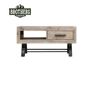 Mesa de centro de madera maciza de alta calidad de estilo moderno para muebles de sala de estar elegantes para el hogar - Product Image 1