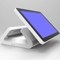 Système de point de vente JJPOS JJ-5200, écran tactile capacitif de 15,6 pouces, caisse enregistreuse avec Bluetooth/Wi-Fi 6, option de logo personnalisé