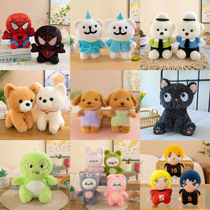 Juguetes de peluche de 7 y 8 pulgadas de <span class=keywords><strong>Bob</strong></span> <span class=keywords><strong>Esponja</strong></span> y Patricio, lindos y personalizados, de dibujos animados y anime, para niños, animales de peluche para máquina de garras - Product Image 2