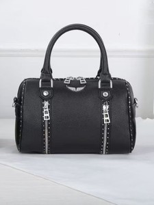 New <b>Small</b> PU Waterproof Classic Lady Fashionable Chain Decoration Portable Lightweight Women's Tote Bag Cross-border <b>Handbag</b> - Product Image 2