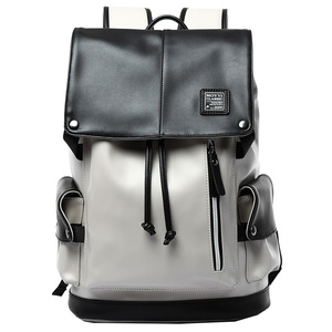 Men's <b>Backpack</b> Large Capacity 20-35L Waterproof Computer Interlayer <b>Drawstring</b> Style Solid Color Leisure Travel Spring 2026 - Product Image 5