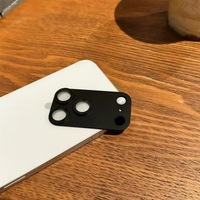 Protection d'objectif d'appareil photo mobile en verre trempé mat antichoc à couverture intégrale en film céramique, design tendance, fabriqué en Chine pour la vente en gros