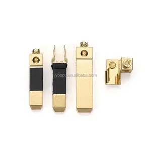 13A BS 1363 plug pin British UK brass flat pin Electric 3 pin plug top UK Brass Electrical Plug Insert