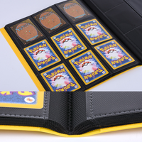 Reliure à cartes surdimensionnée Torson à 9 pochettes, 360+ albums photo Magic Gathering, design personnalisé, couverture en cuir zippée pour TCG Yugioh