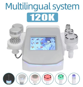 New Six in One 120K Negative Pressure Beauty Instrument R1F Heating <b>Vibration</b> BIO Micro Beauty Instrument - Product Image 2