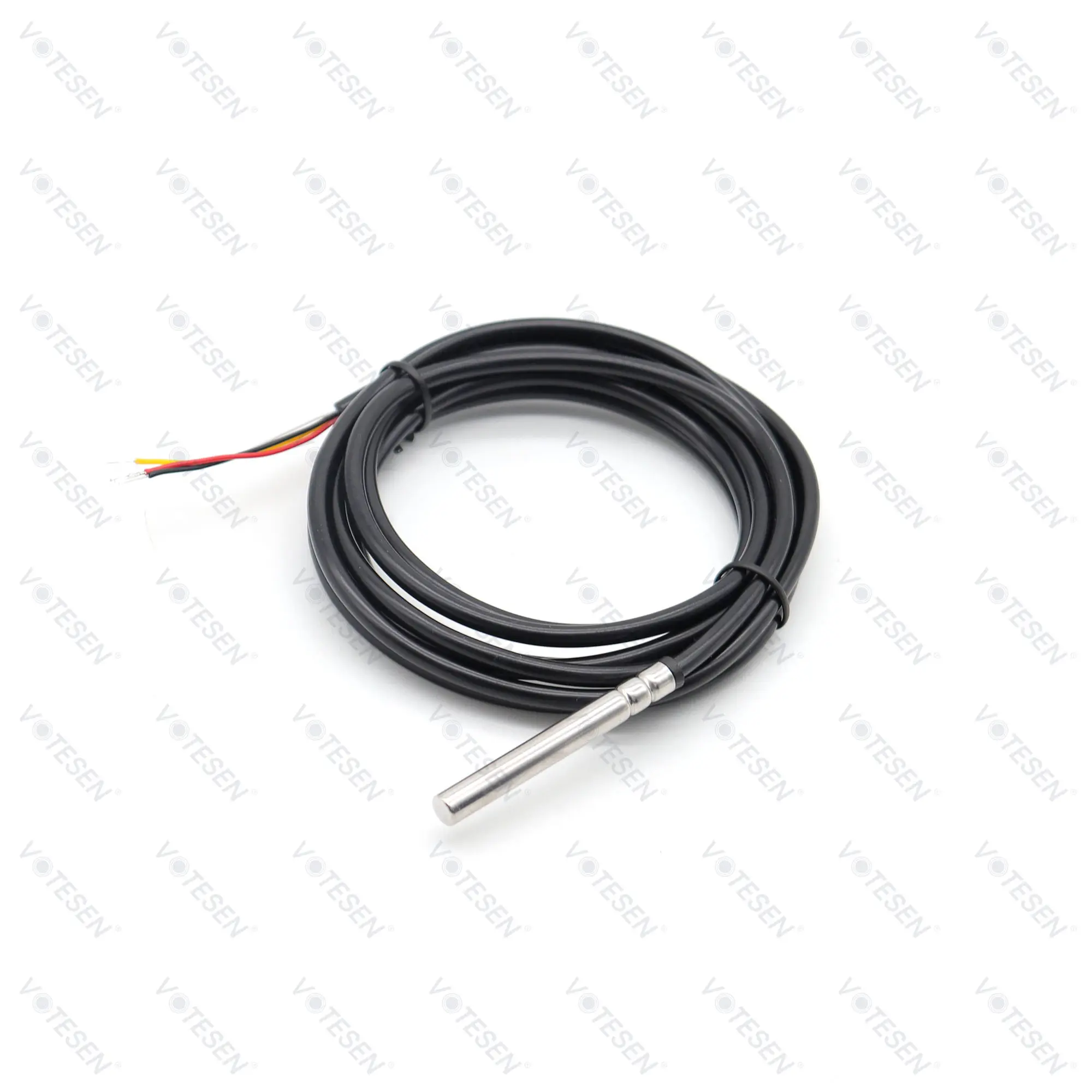 customization DS18B20 probe Temperature sensor with 1m 2m 3m 4m etc cable length and different probe