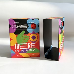 Emballage personnalisé en papier coloré de style mode avec bande décorative haut de gamme - Product Image 1