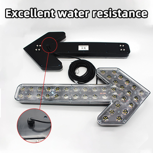 Luz de Advertencia Intermitente LED de 12V/24V, Material de PC, Clasificación IP65, Luz de Señalización Direccional para Camiones, Luz de Baliza de Seguridad - Product Image 5