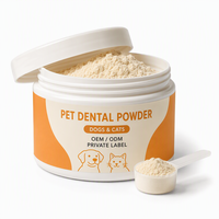 Fabricant de poudre dentaire pour animaux de compagnie pour chiens et chats, service OEM ODM, formule personnalisée, marque privée