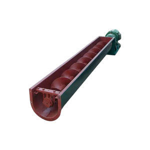 U-vormige schroefconveyor, schroefhefmachine voor cement/zand/droog poeder/korrels, roestvrijstalen schachtloze buisvormige schroef - Product Image 3