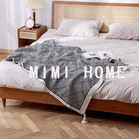 Couverture en flanelle ultra douce pour sieste, jeté de canapé individuel, couverture climatisation toutes saisons, pour bureau et camping