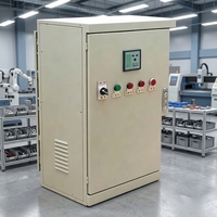 Boîtier de distribution ATS industriel double alimentation, étanche IP55, taille personnalisée 10A-400A, 380V 400V, équipement électrique