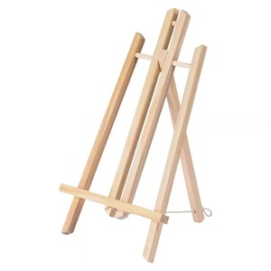 Caballete de Artista Plegable Tipo H con Soporte OEM BYB, Soporte de Pintura de Color Natural con Diferentes Opciones de Tamaño - Product Image 6