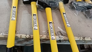 औद्योगिक स्लीज हथौड़ा फिसबर्ग्लास मृत झटका सुरक्षा मशीनी मैकिस्ट स्टील कार्बन प्लास्टिक ओम विकल्प - Product Image 6