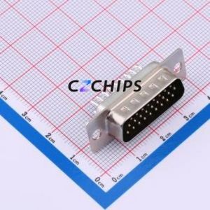 X0426WT7B1 D-Sub/VGA Connector Connector ( Connector Type: High Density D-Sub )( Gender: Male )( Total Number of PINs: 26P ) - Product Image 1