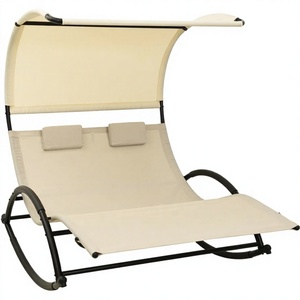 เก้าอี้พักผ่อน Moon Rocker แบบพับได้ กันน้ำ สำหรับใช้งานกลางแจ้ง ห้องนอน ผ้าเทสลิน ปรับเอนได้ ดีไซน์ทันสมัย โรงงาน Queenknow ขายส่ง-สินค้าขายดี - Product Image 4