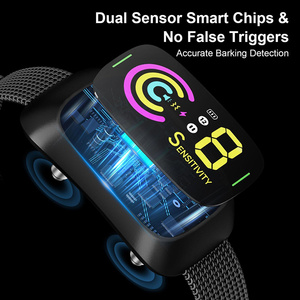 <span class=keywords><strong>Collar</strong></span> de ladridos de perro automático <span class=keywords><strong>Collar</strong></span> de choque activado Anti ladridos <span class=keywords><strong>Collar</strong></span> de entrenamiento de perro personalizado sin ladridos - Product Image 4