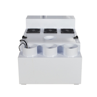 Machine à brouillard 600W, humidificateur ultrasonique mobile, grand humidificateur industriel pour serre