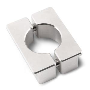 แคลมป์หลอดสเตนชั่งอลูมิเนียม37มม. สำหรับ<span class=keywords><strong>งาน</strong></span>บริการเครื่องจักร CNC 6061ตามสั่ง - Product Image 1