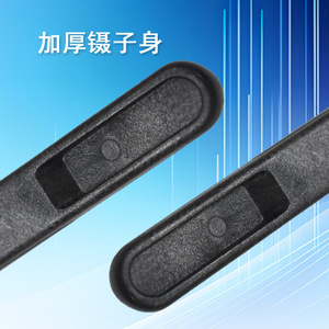 Cross-border carbon fiber replaceable head tweezers, plastic tweezers, screw <b>clips</b>, component tweezers, pliers, round tweezers - Product Image 4