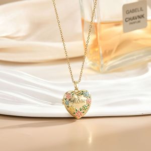 Collier Cœur <span class=keywords><strong>et</strong></span> Lune <span class=keywords><strong>Maman</strong></span> <span class=keywords><strong>et</strong></span> <span class=keywords><strong>Moi</strong></span>, Pendentif Famille Animale avec Pierres CZ, Bijou en Laiton, Cadeau - Product Image 4